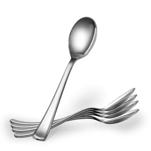 Miniatura 9 de Plasticpro Tenedores desechables de plástico plateado resistente, cubiertos de plástico elegante que parecen cubiertos de plata real, utensilios