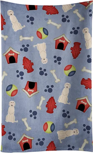 Miniatura 89 de Caroline's Treasures BB2654KTWL Dog House Collection Airedale - Toalla de cocina para invitados, toalla de baño decorativa para cara, té, paño