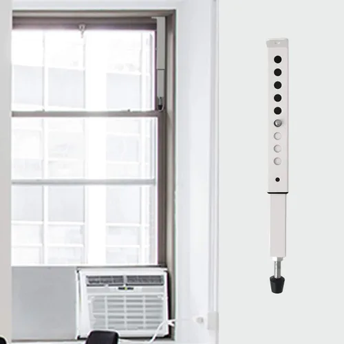 Miniatura 3 de Jeacent Barra de seguridad ajustable para ventana, cerradura de puerta de patio, acero resistente, se extiende de 15 1/2 pulgadas a 29 1/2 pulgadas