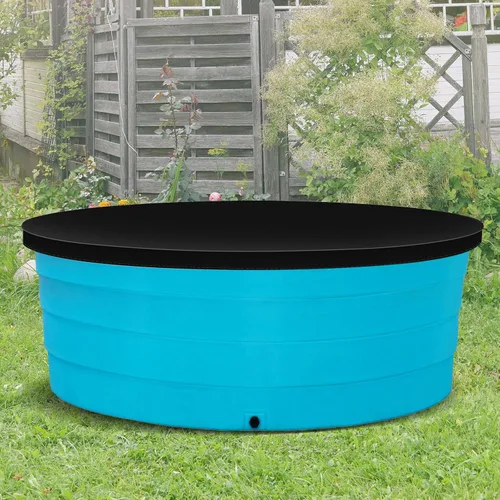 Miniatura 6 de Protector redondo de plástico Oxford para piscina de 6 pies, forro impermeable, 6 pies x 12 pulgadas