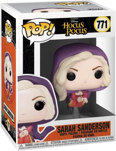 Miniatura 3 de POP Disney: Hocus Pocus – Sarah Sanderson Flying Funko Pop! Figura de vinilo (con funda protectora compatible con caja pop box), multicolor, 3.75