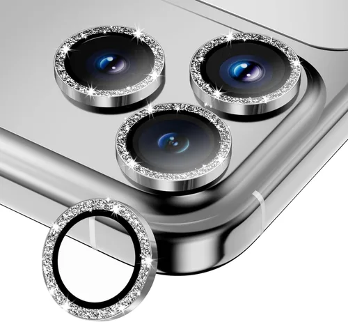 Miniatura 36 de Protector de lente de cámara para iPhone 17 Pro Max/17 Pro/16 Pro Max/16 Pro/15 Pro Max/15 Pro/14 Pro Max/14 Pro, cubierta individual de cámara