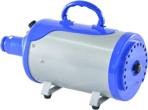 Miniatura 3 de SHELANDY Groomer Partner Secador de pelo de mascotas con fuerza para perros, soplador para el aseo de perros con calentador (Azul)