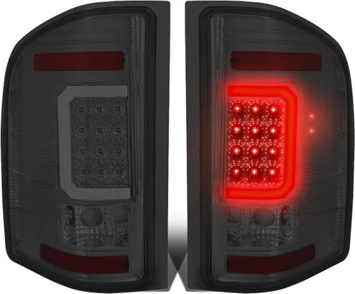 Miniatura 10 de DNA MOTORING TL-CSIL07-LED-3D-CH-CL Conjunto de luces traseras LED 3D para lado del conductor y del pasajero