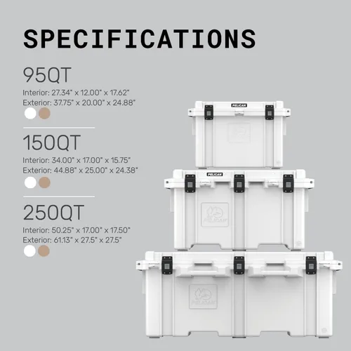 Miniatura 11 de Pelican Enfriador Elite de 95 cuartos Blanco