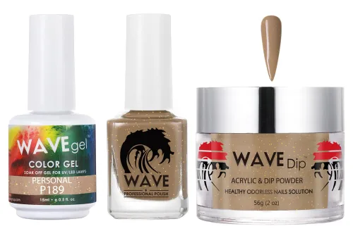 Miniatura 69 de WAVEGEL - Juego de gel de remojo, laca de uñas y polvo acrílico a juego - Colección Simplicity - #P109 Blizzard