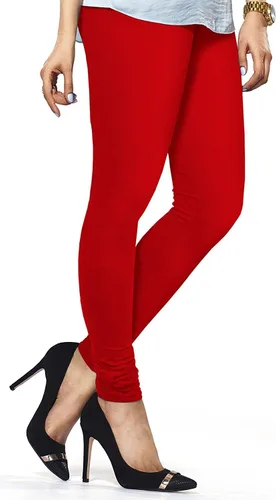 Miniatura 35 de ladyline Leggings Churidar elásticos de algodón para mujer Extra largos de longitud completa de cintura alta Talla regular y grande Pantalones