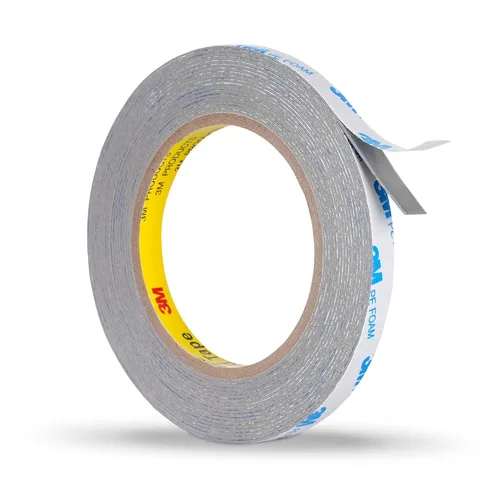 3M Cinta de espuma de doble cara de 0.39 pulgadas x 20 pies, extraíble, sin daños, cinta de pared de doble cara, cinta de montaje de espuma de