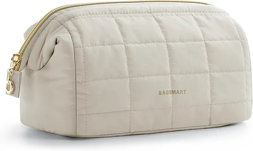 Miniatura 23 de Bagsmart - Estuche de Maquillaje para Viaje, Neceser de Artículos de Aseo Personal, Bolsa de maquillaje
