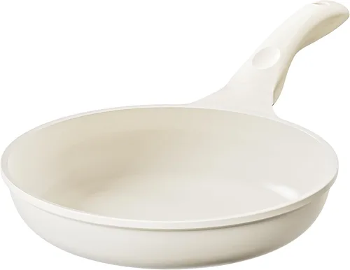Miniatura 13 de Sartén antiadherente con revestimiento cerámico de Redchef con tapa, sartén grande y profunda para saltear, apta para inducción, apta para Gris