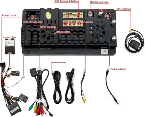 Miniatura 6 de Radio de coche Carplay de 12.1 pulgadas para Ford F150 Raptor 2009-2012 años, CPU de 8 núcleos, Carplay Android Auto Ready GPS WiFi FM DSP