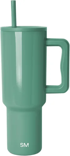 Miniatura 13 de Simple Modern Vaso Trek de 40 oz con Asa y Tapa con Pajilla Vaso de Viaje Aislado de Acero Inoxidable Apto para Portavasos Slumberland