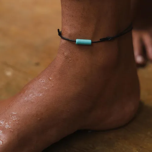 Miniatura 3 de Tobillera ajustable, resistente al clima y al agua, protección y piedras preciosas de la suerte