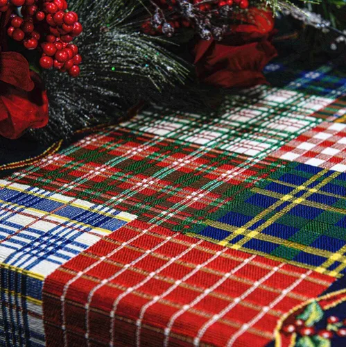 Miniatura 5 de Homvare Camino de longitud completa para cena de Navidad, reuniones de amigos y familiares, festivales, cócteles, decoración del hogar, tapiz