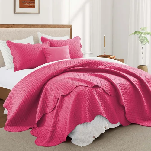 Miniatura 253 de MOONLIGHT20015 Edredón tamaño King (106 x 96 pulgadas) con 2 fundas de almohada (20 x 36 + 2 pulgadas) para todas las estaciones, juego de cama Azul