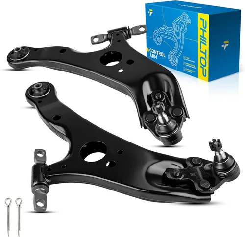 Miniatura 165 de PHILTOP Kit de suspensión delantera de 10 piezas, brazos de control inferiores con juntas de bola, eslabones de extremo de barra estabilizadora