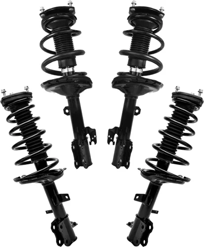Miniatura 17 de Detroit Axle - 4 piezas de soportes para Toyota 2004 2005 2006 2007 2008 2009 Prius, soportes delanteros y traseros con resortes helicoidales