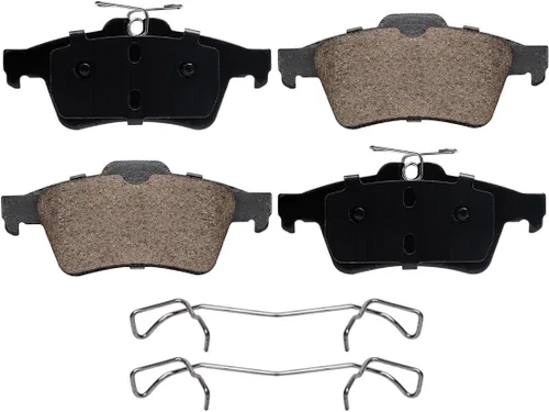 Miniatura 7 de Detroit Axle - Kit de freno trasero para Chevy Cobalt 2008 2009 2010 [modelos SS con paquete de freno Brembo] Rotores de freno perforados