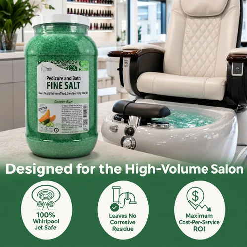 Miniatura 4 de SPA REDI - Remedio de Inmersión para Pies y Sal Fina de Baño de Pepino y Melón, 3.79 L - Hecho con Sales del Mar Muerto, Aceite de Argán, Aceite