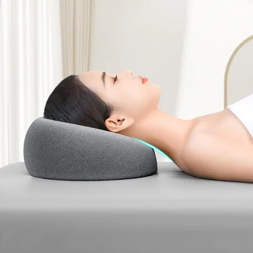 Miniatura 4 de Almohada boca abajo después de cirugía ocular Comfort Support Home Massage Pillow Diseño ergonómico Vitrectomía Retinal Recuperación Almohada Gris