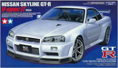 Miniatura 5 de Tamiya 1: 24 Nissan Skyline GT R V Spec II (R34)