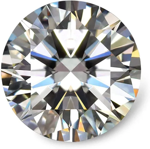 GEMHUB CVD - Diamante suelto de 083 quilates color blanco - J de 0236in tamaño redondo brillante diamante cultivado en laboratorio Gema Diamante CVD