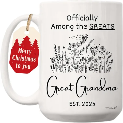 Miniatura 7 de Vivulla68 Mejor Taza de Café para la Mejor Abuela - Regalo Divertido Para Abuelas, Grammy, Abuelita, Nana, Gigi, Mimi, Mamaw - Regalo Genial Para
