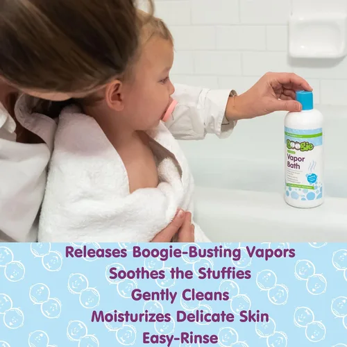 Miniatura 4 de Boogie Baño de vapor burbujeante para niños, 18 onzas líquidas, baño de burbujas suave y relajante para niños, fabricado con aceites esenciales