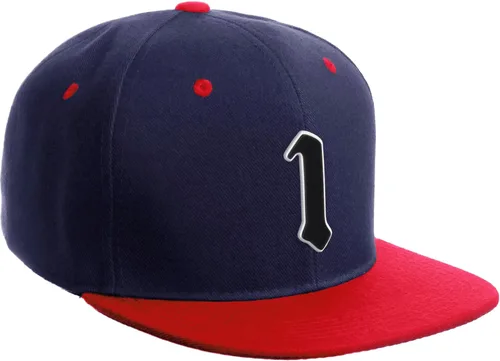 Miniatura 154 de Daxton Gorra clásica con visera de billete plano con letras del alfabeto inglés antiguo de la A a la Z