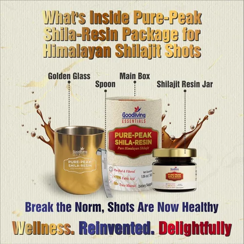 Miniatura 3 de Resina Shilajit pura del Himalaya Alta potencia para hombres y mujeres 75 porciones para resistencia y construcción muscular, más de 85