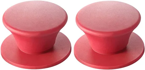Miniatura 10 de Pomo universal de repuesto para tapas de olla, cubierta de silicona resistente al calor, asas de sujeción sin BPA, aptas para lavavajillas, se
