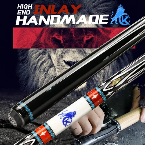 Miniatura 3 de KONLLEN Carbon Fiber Pool Cue Low Deflection Handmade Inlay Billiard Stick with Professional Taper Ultra-Smooth Shaft for Adult & League Players