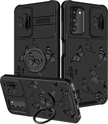 Miniatura 166 de Funermei Funda para teléfono Samsung Galaxy Note 10 Plus – Funda femenina bonita para niñas, diseño inspirador estético con funda para cámara