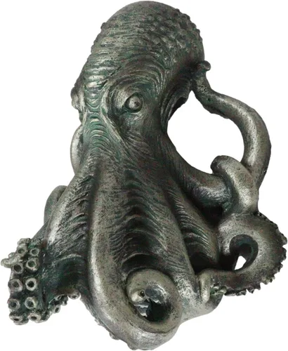 Miniatura 3 de Ebros Gift Sea Monster Octopus Kraken Cthulhu Cerveza Soda Abrebotellas Figurita Montada en la Pared Fantasía Decoración de acento
