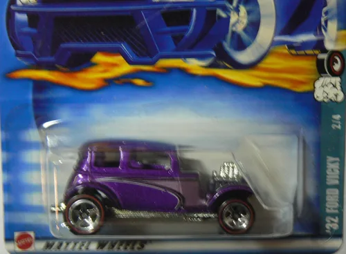 Miniatura 2 de Hot Wheels 2002-104 Purple '32 Ford Vicky 35th Anniversary Escala 1:64 por Hot Wheels