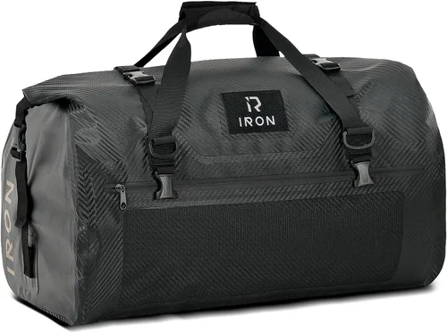 Miniatura 20 de IRON JIA'S Bolsa Seca para Motocicleta – Bolsa de Lona Impermeable y Bolsa Trasera de Equipaje, Bolsas de Sillín con Cierre Superior Enrollable