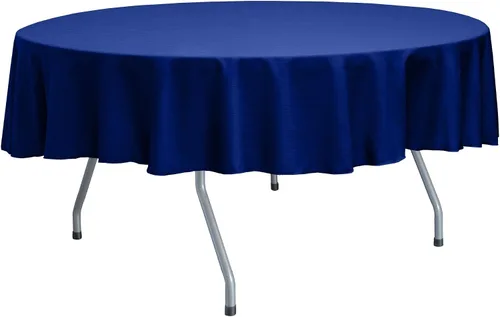 Miniatura 45 de ULTIMATE TEXTILE Mantel redondo reversible Shantung Satin Majestic de 72 pulgadas, color verde salvia