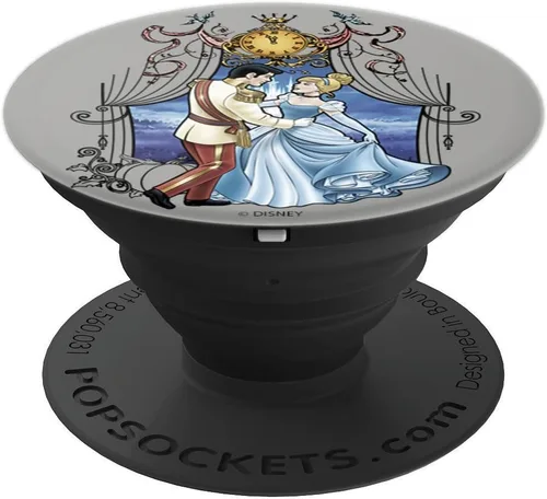 Miniatura 4 de Disney PopSockets PopGrip de Cenicienta Prince Charming Love Portrait PopSockets - Agarre intercambiable para teléfonos y tabletas