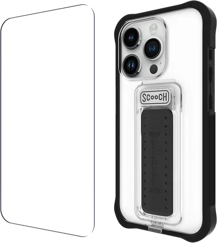 Miniatura 134 de Scooch® para iPhone 15 Pro Max Funda con Soporte, Funda Kickstand Wingman 5-en-1, Protección contra Caídas de Grado Militar, Kickstand Desplegable
