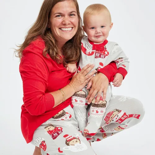 Miniatura 3 de HonestBaby - Pijama familiar navideña de algodón orgánico