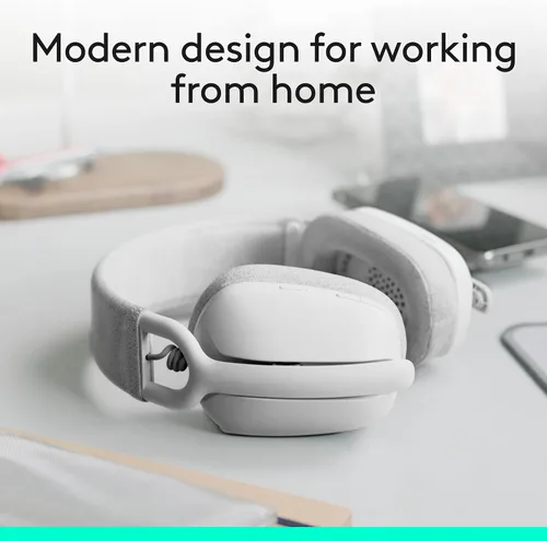 Miniatura 2 de Logitech Zone Vibe 100 Lightweight Wireless Over Ear Headphones with Noise Canceling Microphone