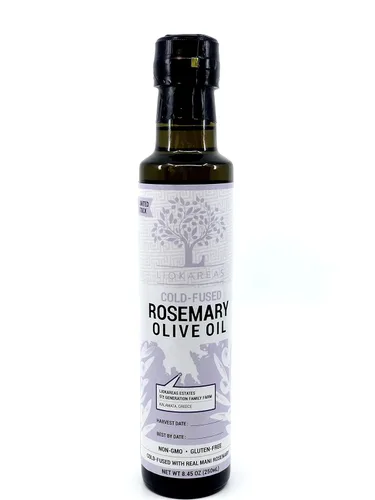 Aceite de oliva virgen extra de romero - fundido en frío - prensado en frío con romero fresco - fuente única - Primero prensado - Sin OMG - Sin