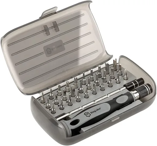 Juego de destornilladores de precisión multifunción con estuche ranurado Phillips Torx U Y Hex Pentalobe Juego de destornilladores magnéticos