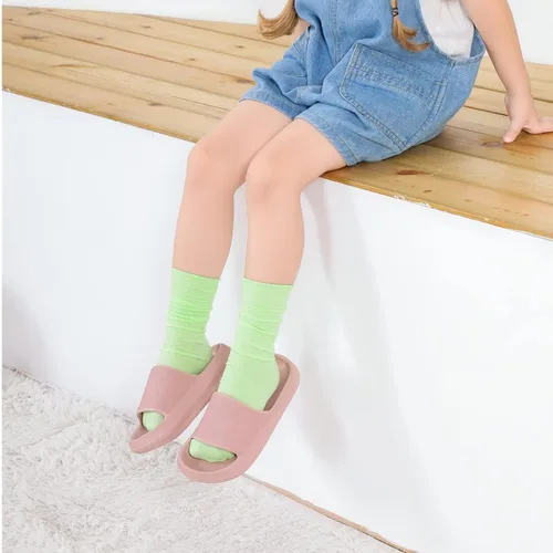 Miniatura 7 de Pantuflas de ducha para niños y niñas, antideslizantes, para verano, playa, piscina