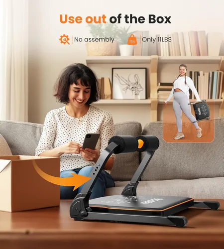 Miniatura 6 de Niceday Equipo de Entrenamiento Abdominal, Máquina de Abdominales para Entrenamiento de Estómago, Máquina Entrenadora de Abdominales para el Hogar