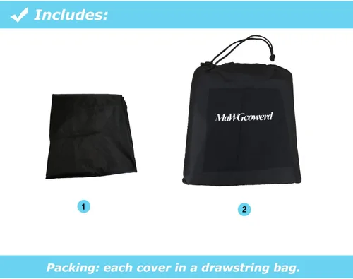 Miniatura 7 de MaWGcowerd Folding Treadmill Cover - Dustproof and Waterproof Oxford Cloth Sunscreen Cover