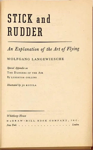 Miniatura 2 de Stick and Rudder - 1944, McGraw-Hill Book Company Tapa dura – 1 Enero 1944