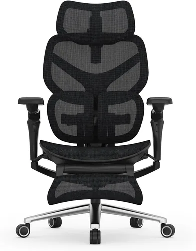 Miniatura 11 de FlexiSpot Sentinel-Pro - Silla ergonómica para juegos con reposabrazos 7D de doble ala adaptable lumbar 7D 145° 4 posiciones, respaldo ajustable