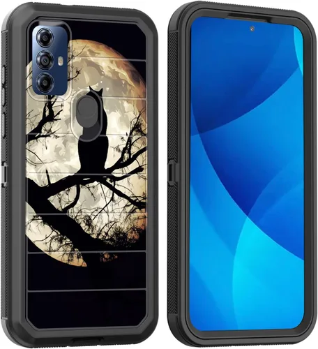 Miniatura 32 de Funda para Moto G Play 4G 2024, cuerpo completo, protección contra caídas, resistente, 3 capas, militar, resistente, duradera, para Motorola Moto G