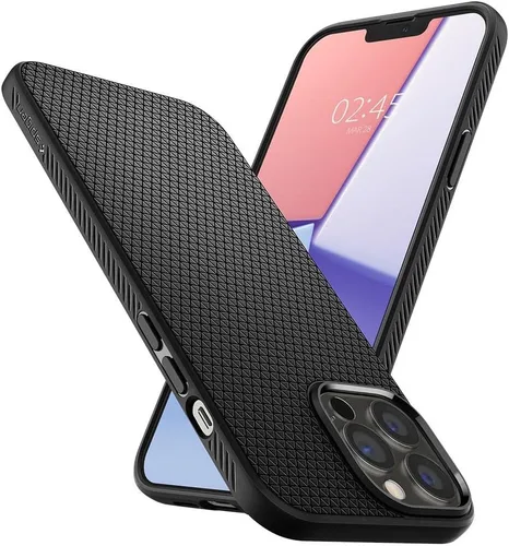 Miniatura 4 de Spigen Liquid Air - Funda diseñada para iPhone 13 Pro Max (2021), color negro mate
